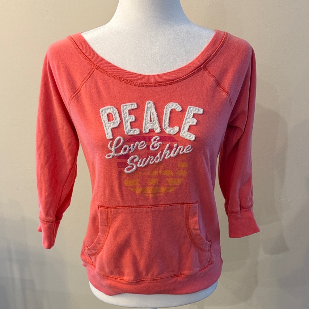 Old Navy Woman's Medium 3/4 Sleeve Sweatshirt